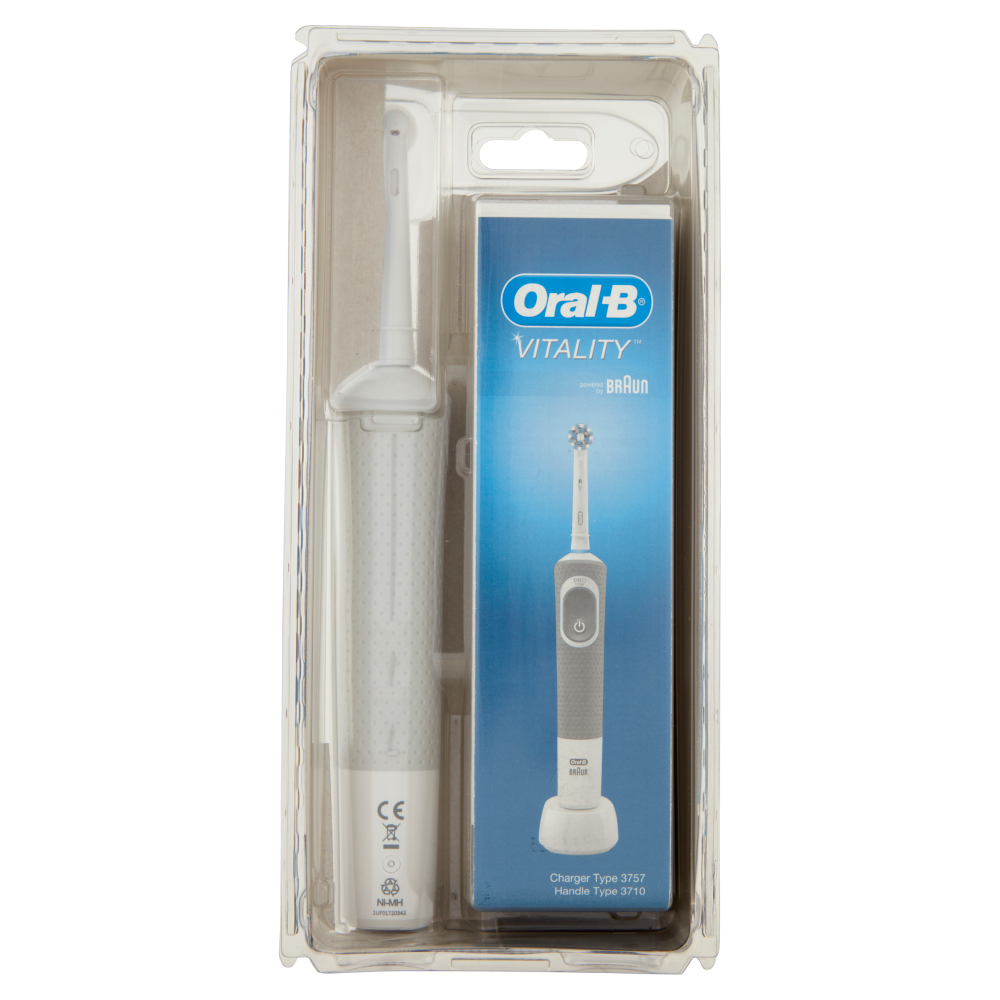 Oral-B Power Spazzolino Elettrico Ricaricabile Vitality 100 Sensi Ultrathin