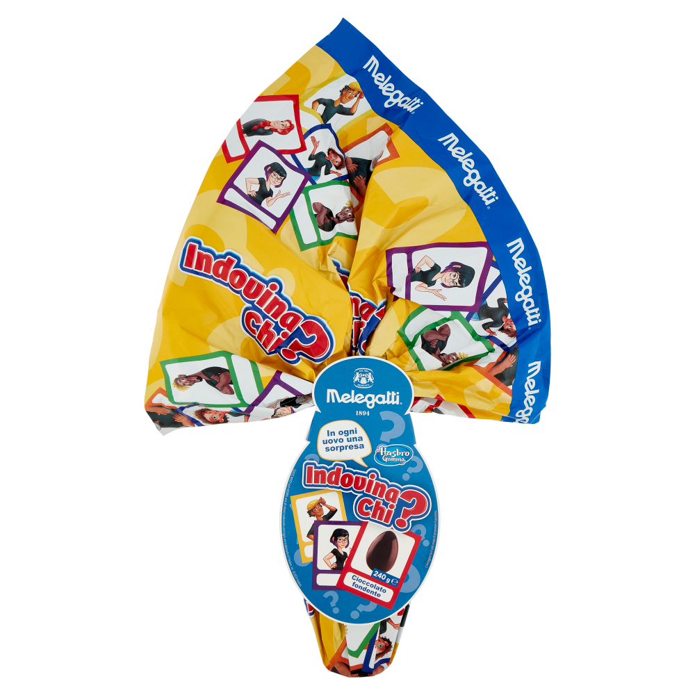 Melegatti 1894 Uovo di Cioccolato fondente Indovina Chi? 240 g