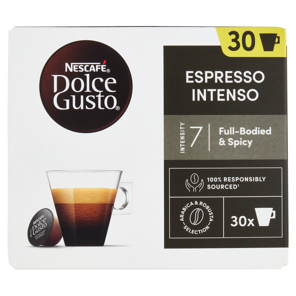 NESCAFÉ DOLCE GUSTO Espresso Intenso Caffè 30 Capsule 210g