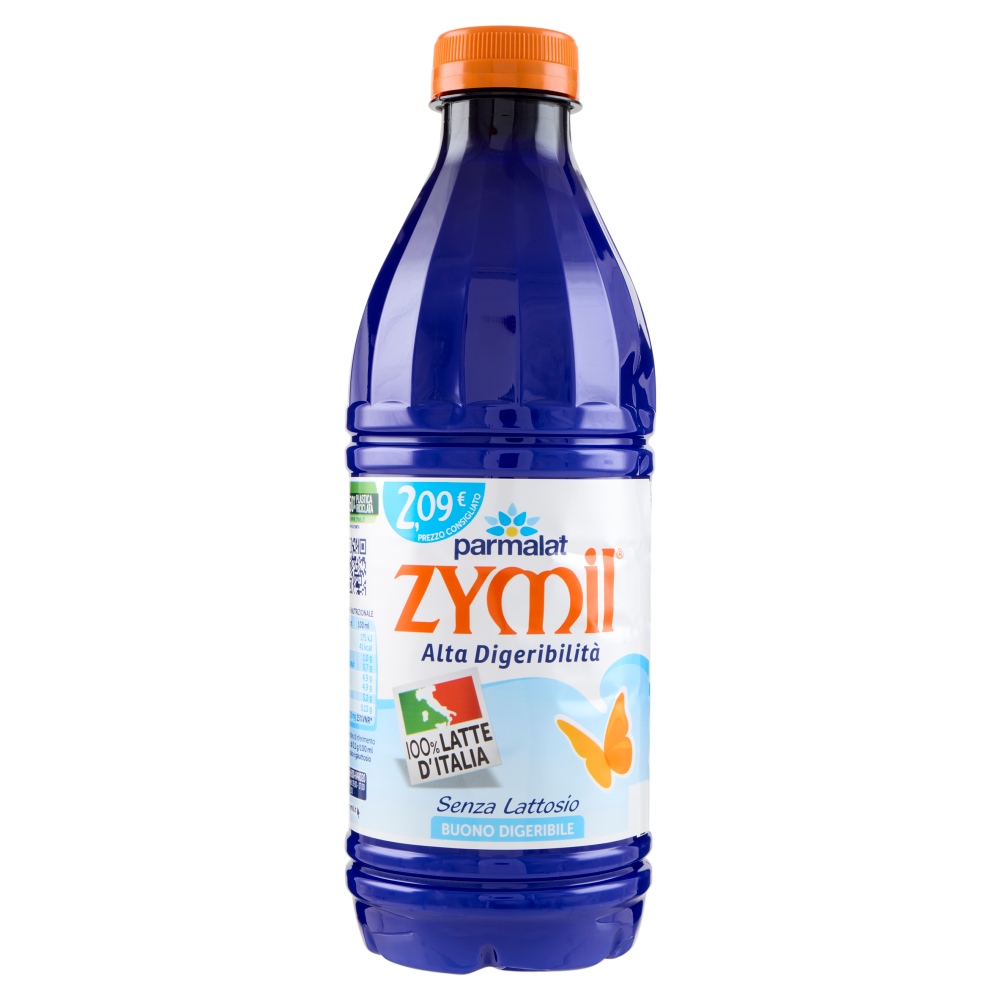 Zymil Alta Digeribilit&agrave; Senza Lattosio Buono Digeribile 100% Latte d'Italia 1000 ml