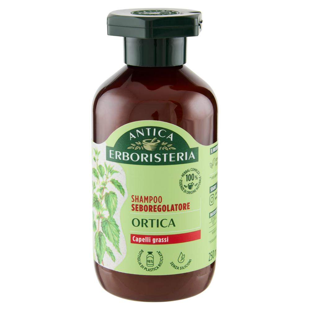 Antica Erboristeria Shampoo Seboregolatore Ortica Capelli grassi 250 ml