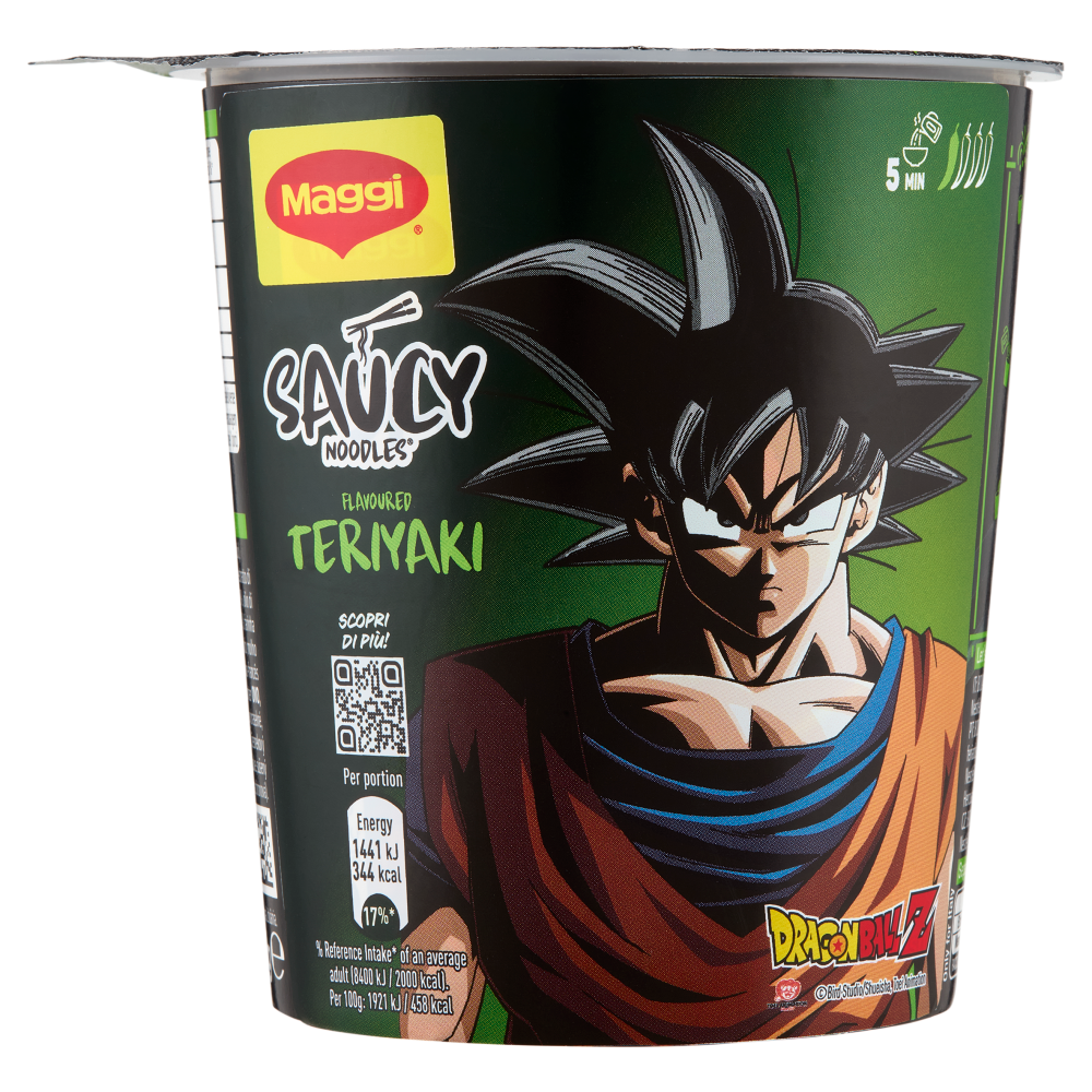 MAGGI Saucy Noodles Teriyaki 1 porzione Cup 75g