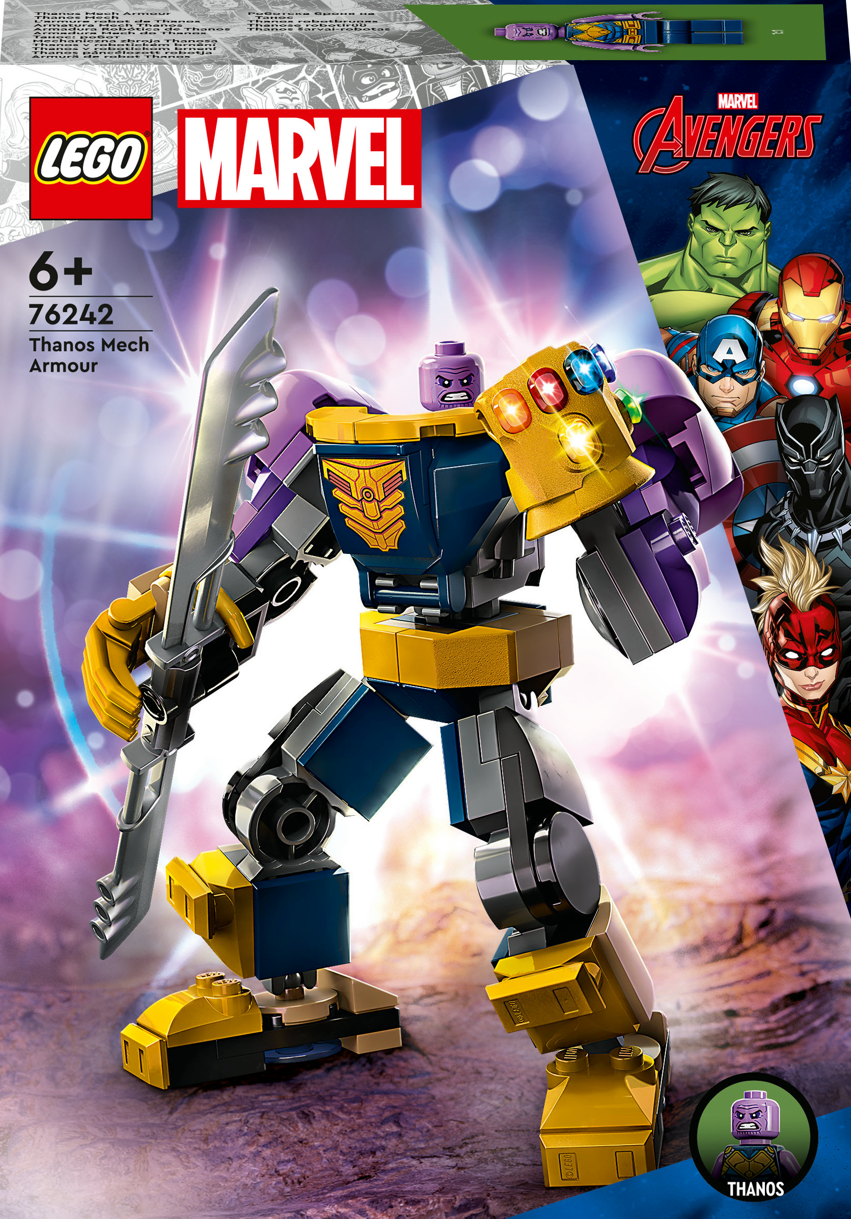 LEGO Marvel Avengers Armatura Mech Thanos