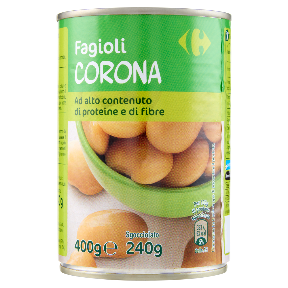 Carrefour Fagioli Corona 400 g