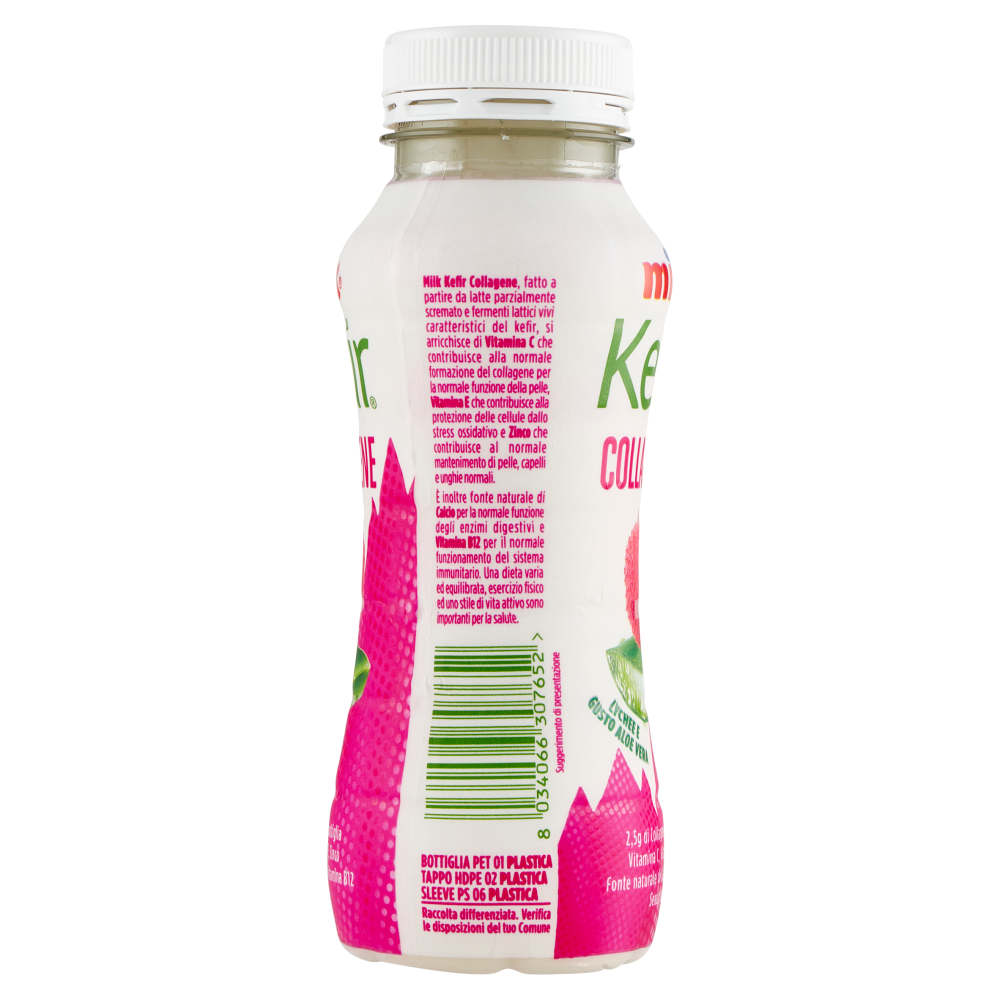 Milk Kefir Collagene Lychee e Gusto Aloe Vera 200 g