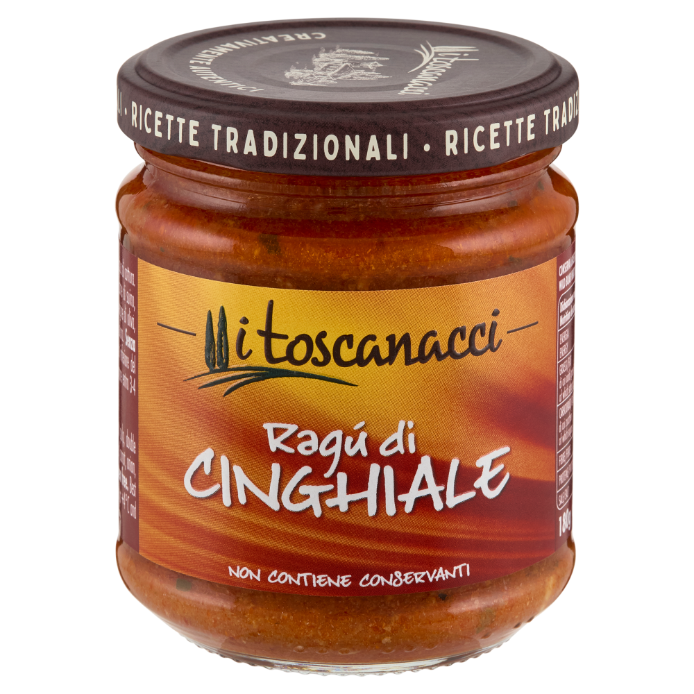 i toscanacci Rag&ugrave; di Cinghiale 180 g