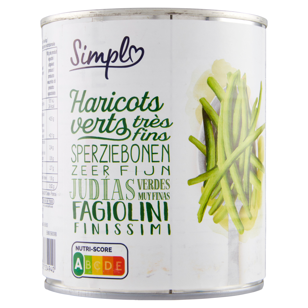Simpl Fagiolini Finissimi 800 g