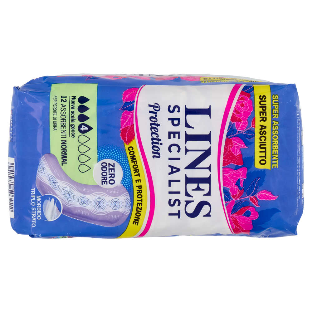 Lines Specialist Protection Assorbenti Normal 12 pz