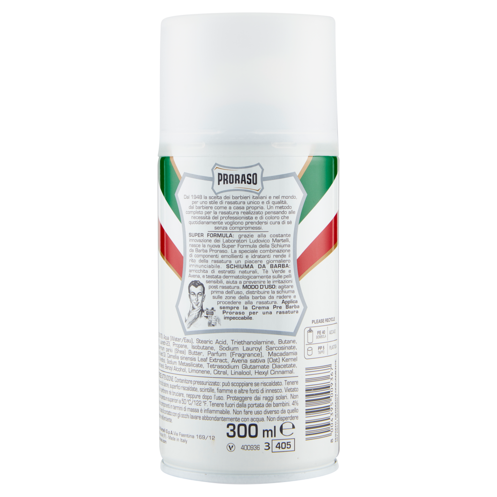 Proraso Schiuma da Barba Pelli Sensibili 300 ml
