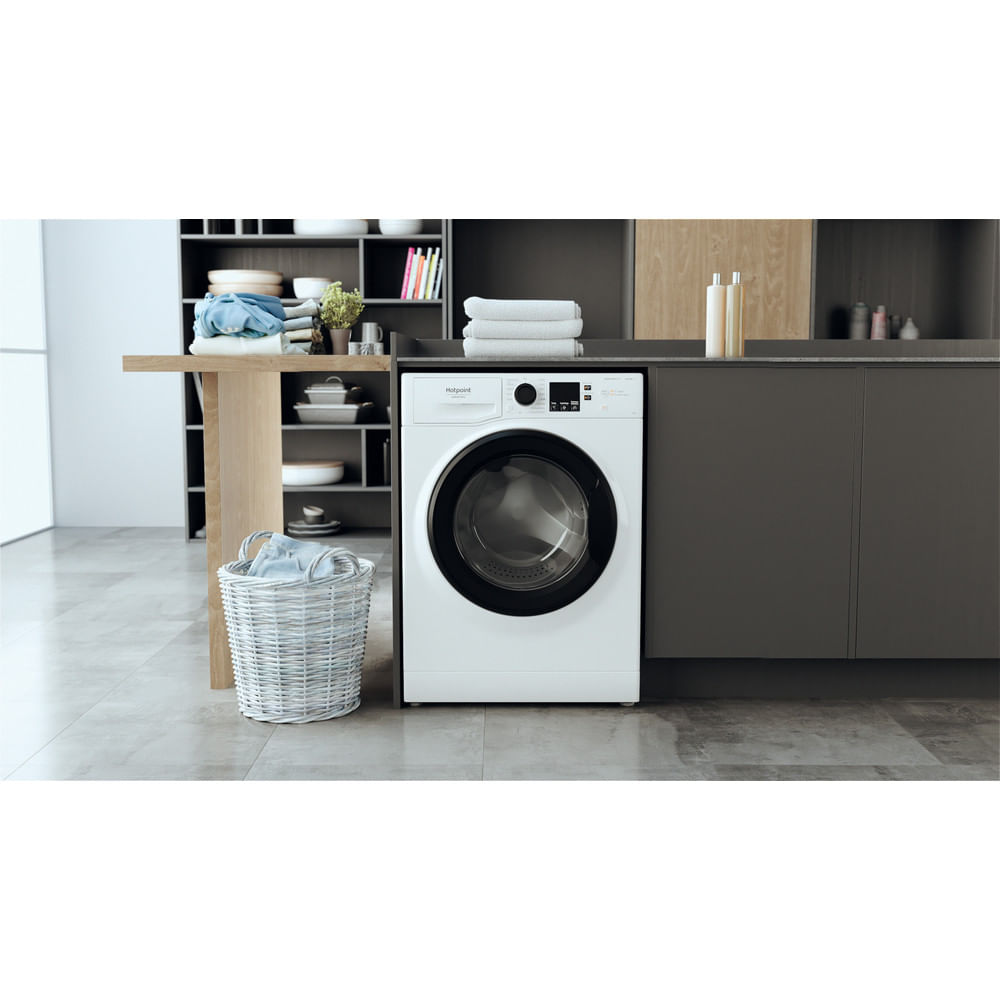 Hotpoint NF924WK IT lavatrice Caricamento frontale 9 kg 1200 Giri/min C  Bianco | Carrefour