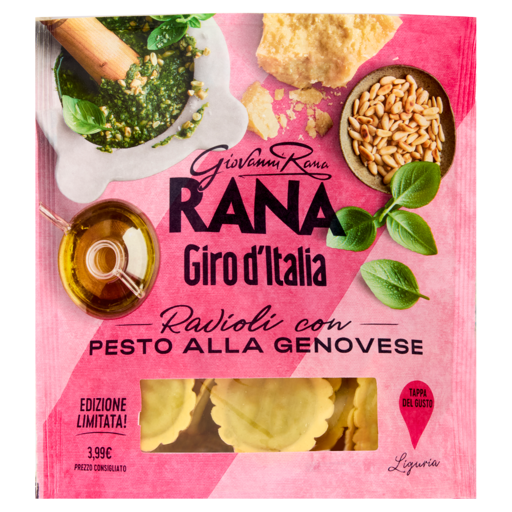 Giovanni Rana Giro d'Italia Ravioli con Pesto alla Genovese 250 g