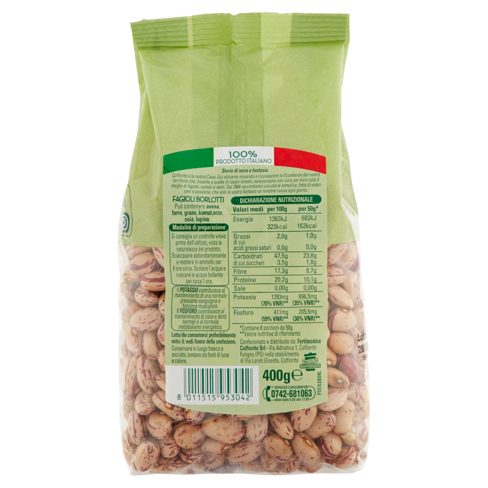 Colfiorito Fagioli Borlotti 400 g