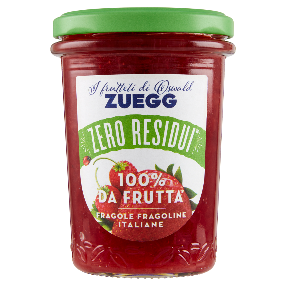 Zuegg I frutteti di Oswald Zuegg Zero Residui 100% da Frutta* Fragole Fragoline Italiane 230 g