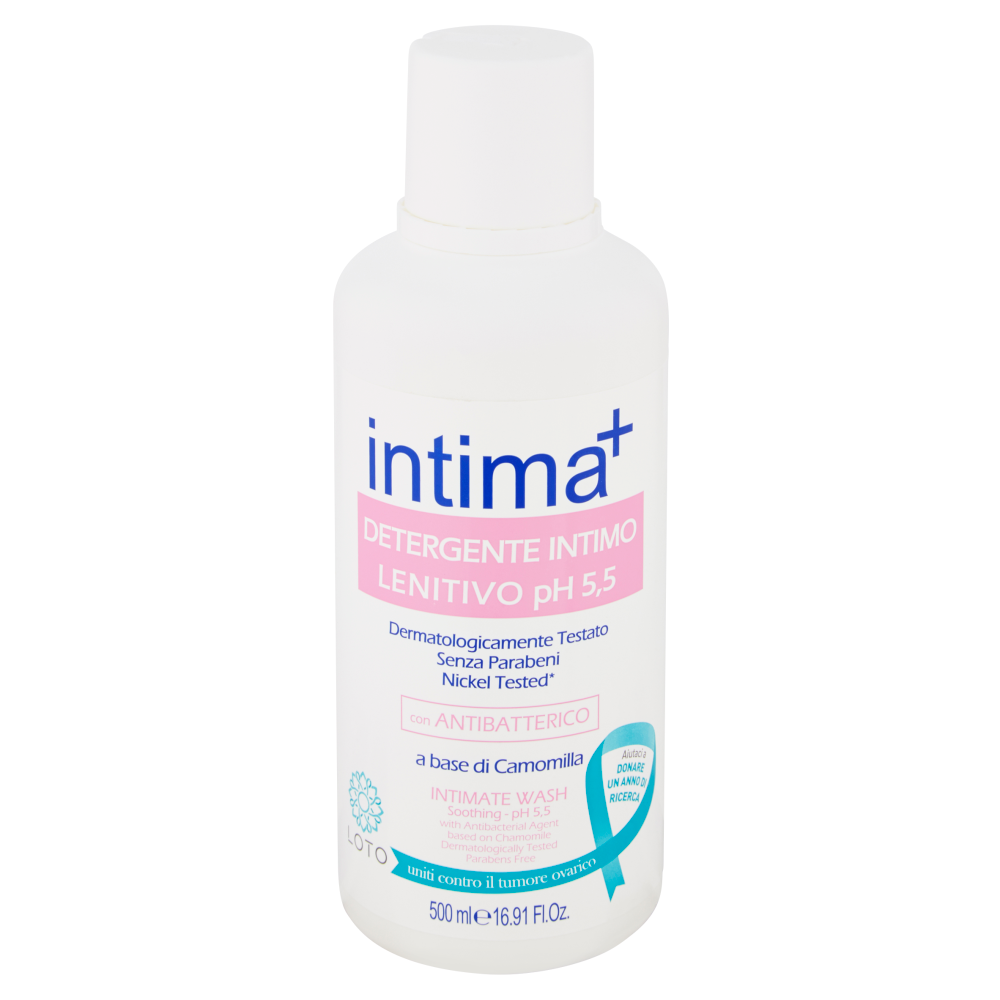 intima⁺ Detergente Intimo Lenitivo pH 5,5 500 ml