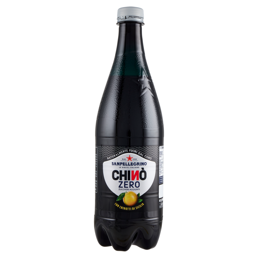 BIBITE SANPELLEGRINO, Bevanda Gassata, Chinò Zero Zuccheri, Pet - 750ml
