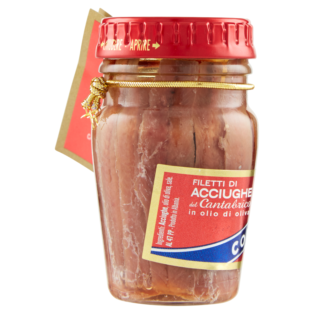 Consorcio Filetti di Acciughe del Cantabrico in olio di oliva 80 g