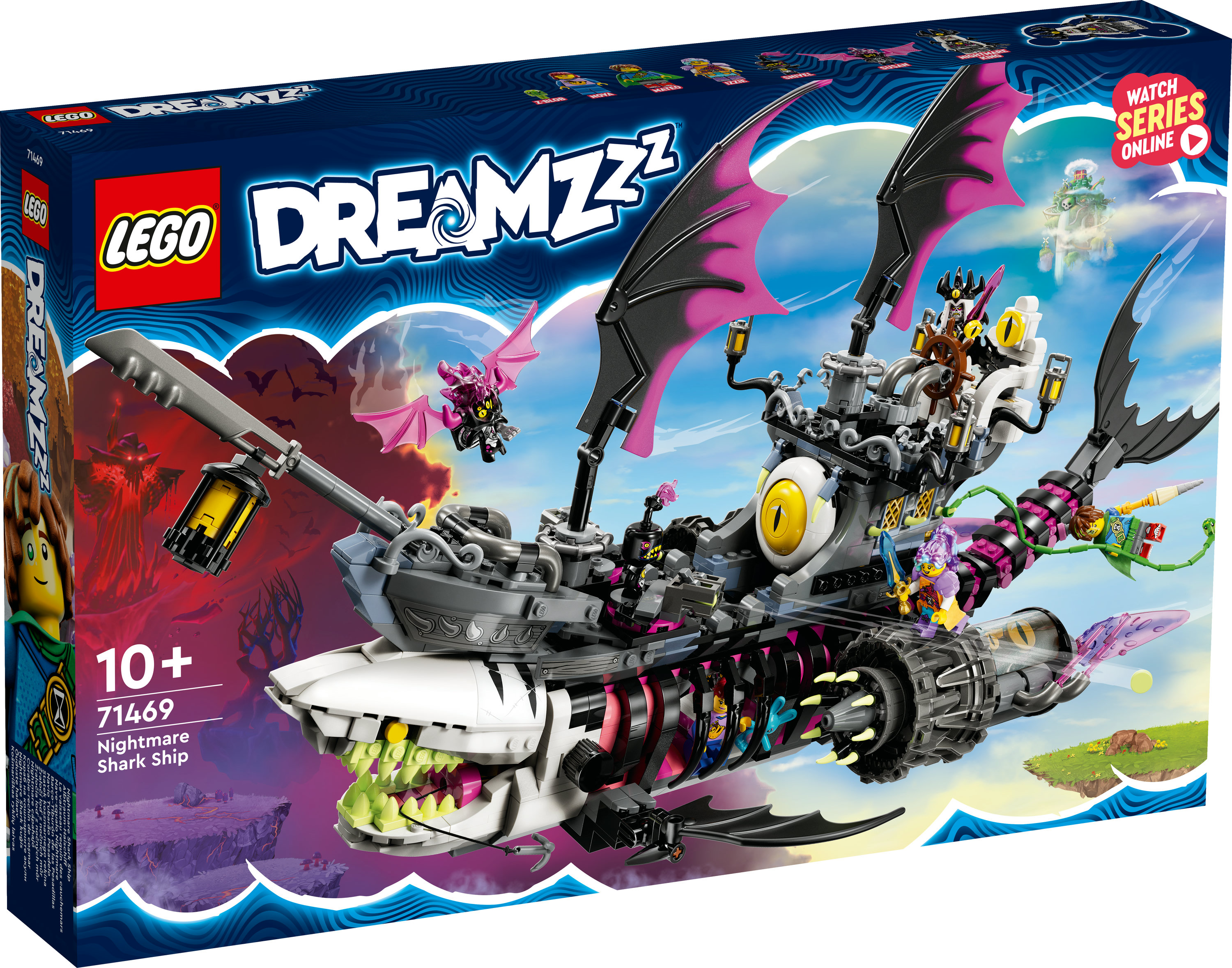 LEGO DREAMZzz Nave-squalo Nightmare