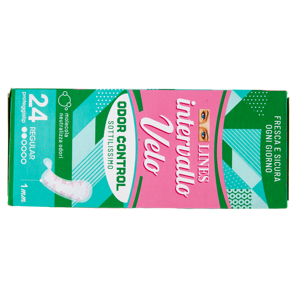 Lines intervallo Velo Odor Control Regular 24 pz