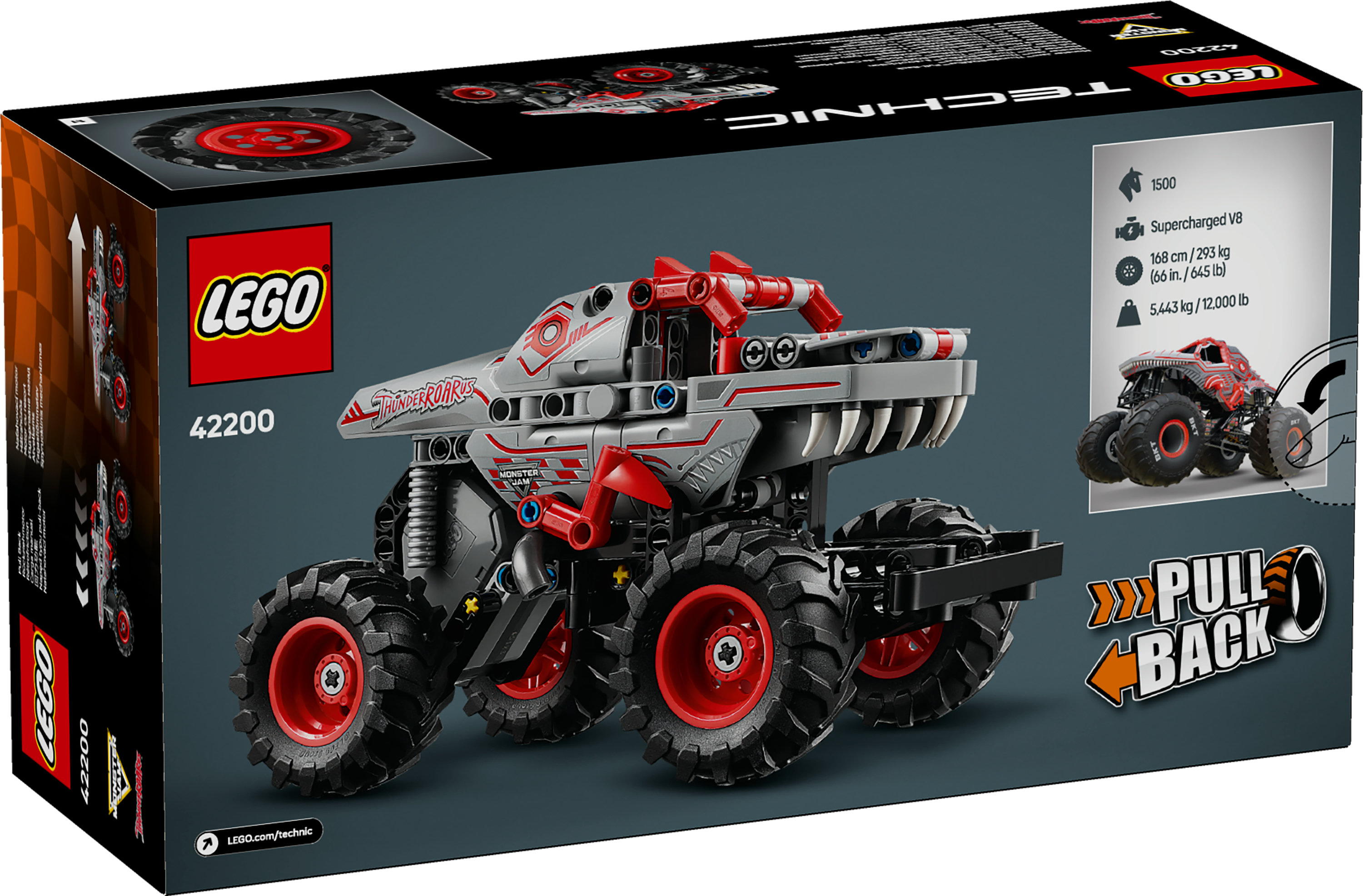 LEGO Technic Pull-back Monster Jam™ ThunderROARus™