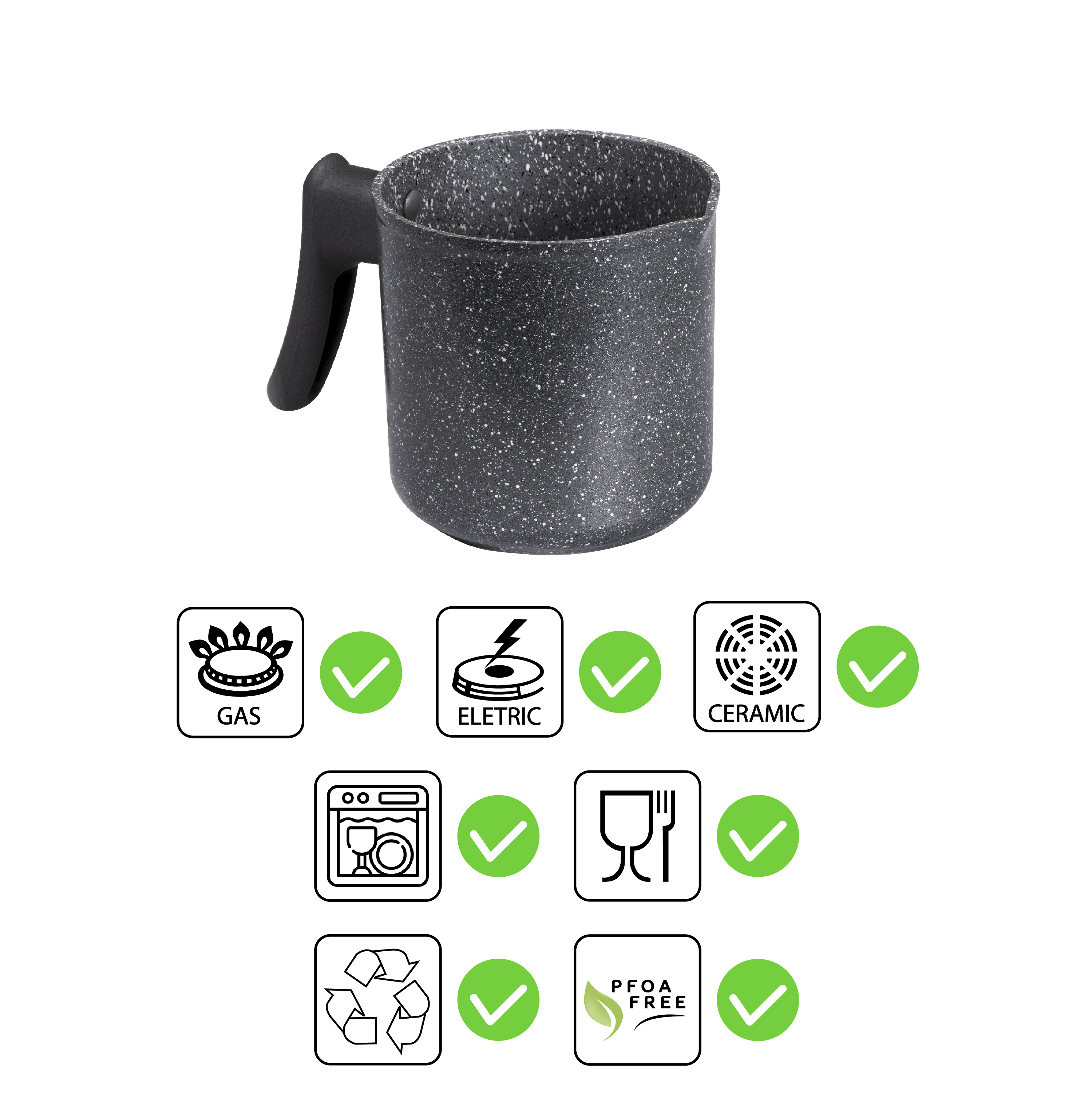 Aeternum AP000134 pentolino da latte