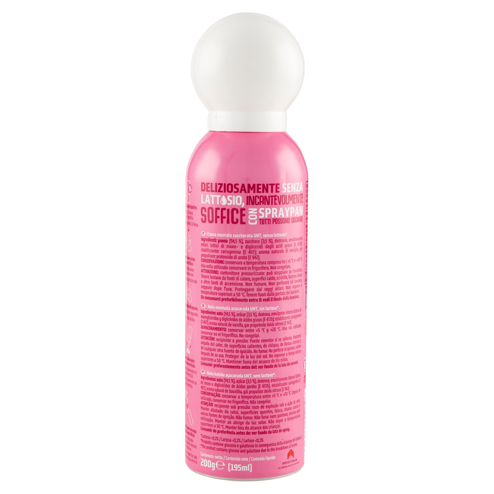 Spray Pan la Panna Senza Lattosio 200 g