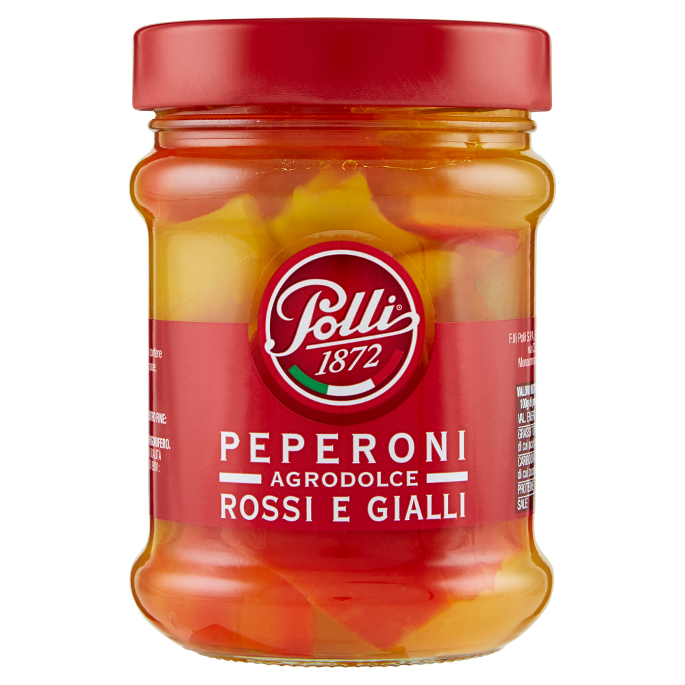 Polli Peperoni Agrodolce Rossi e Gialli 300 g Carrefour