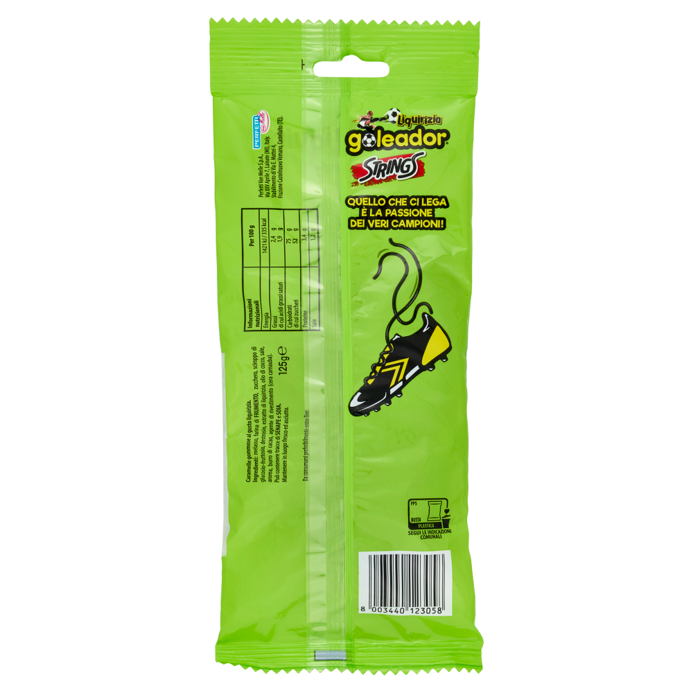 goleador Liquirizia Strings 125 g