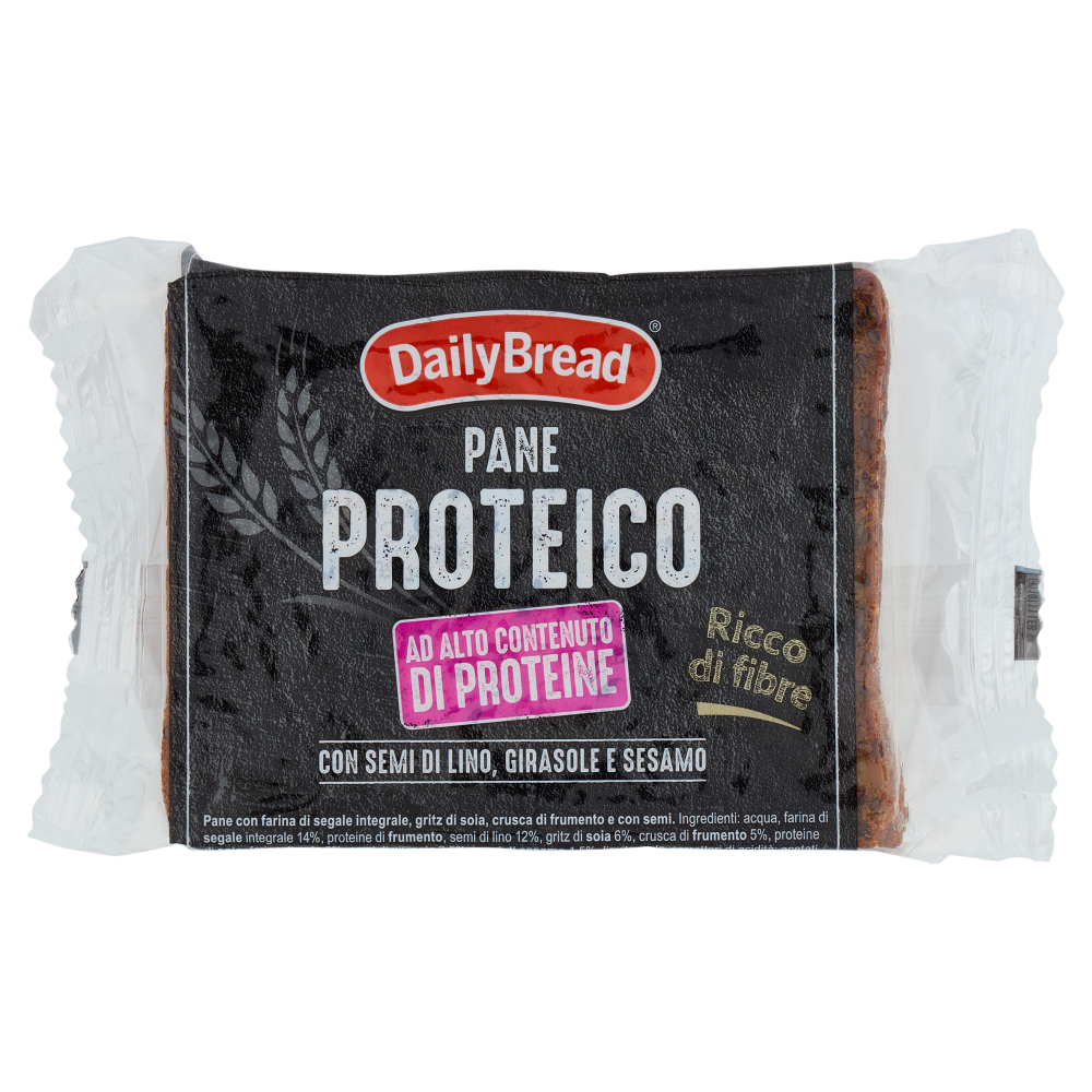 DailyBread Pane Proteico con Semi di Lino, Girasole e Sesamo 250 g