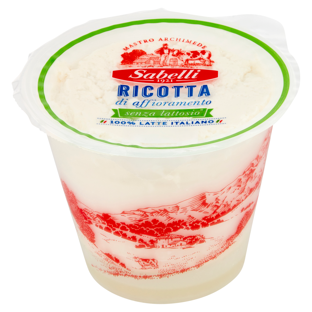 Sabelli Ricotta di affioramento senza lattosio* 300 g