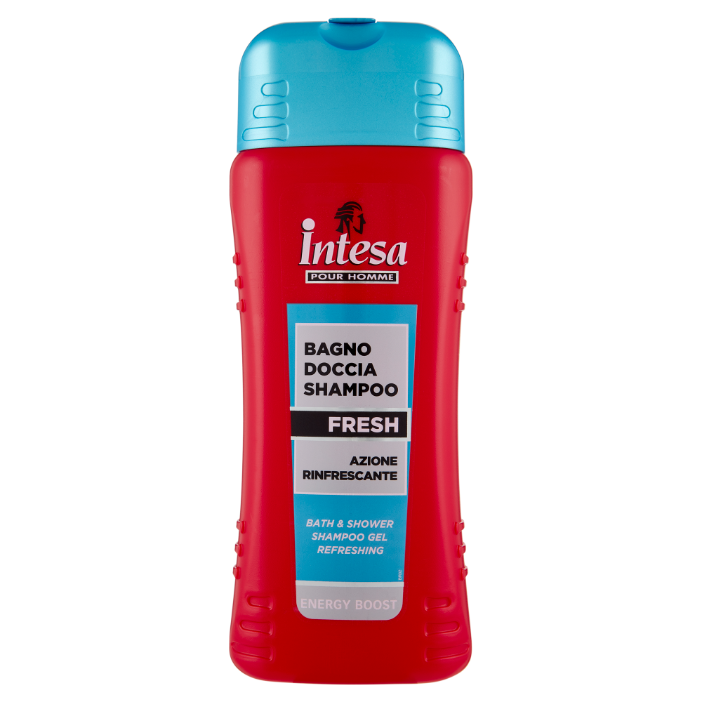 Intesa Pour Homme Bagno Doccia Shampoo Fresh Energy Boost 500 mL