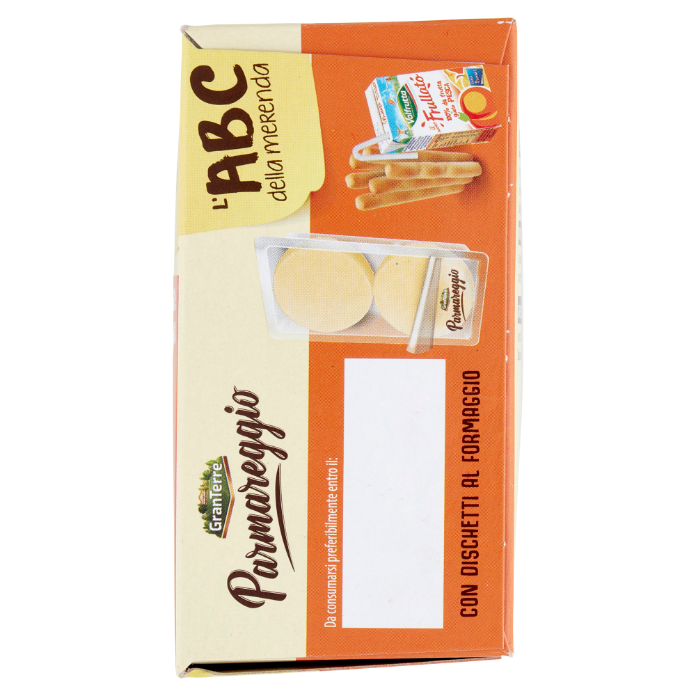 Parmareggio l'ABC della merenda con Dischetti al Formaggio