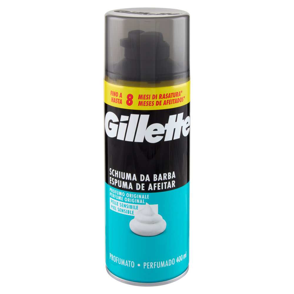 Gillette Schiuma da Barba Pelli Sensibili 400 ml