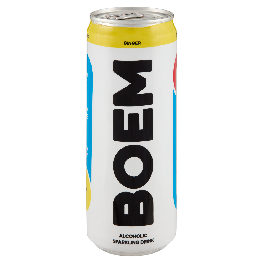 Boem Alcoholic Sparkling Drink Ginger 330 ml