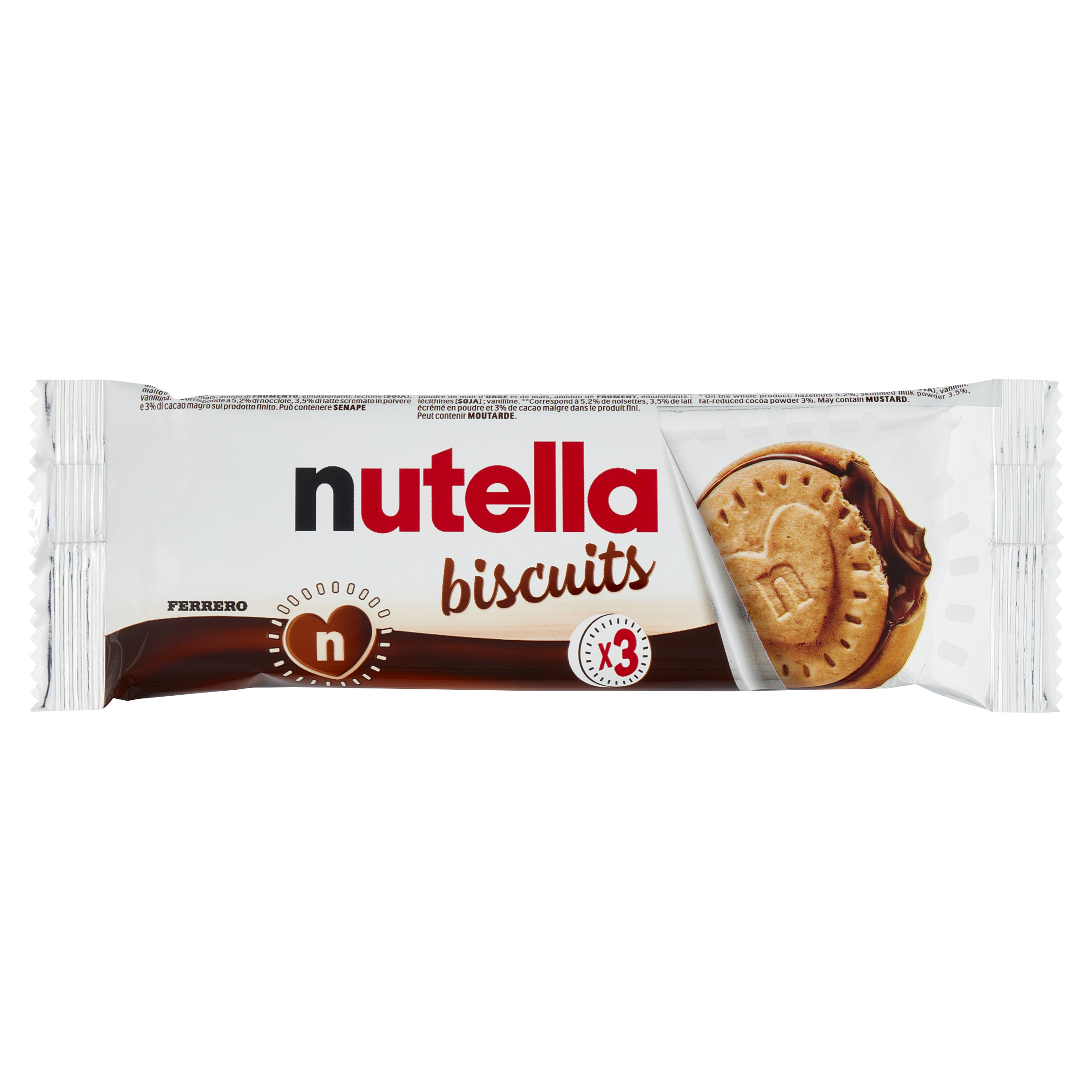 nutella biscuits 3 pezzi 41,4 g