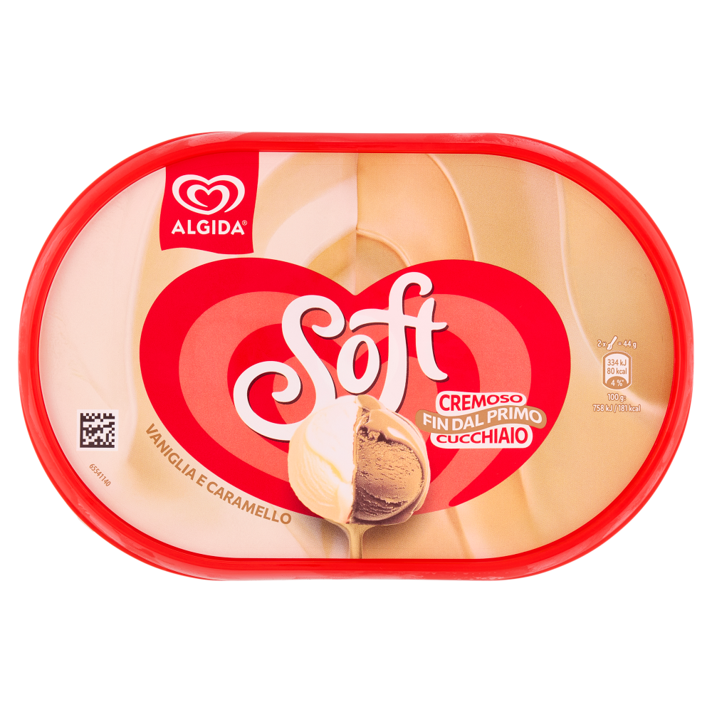 Algida Soft Vaniglia e Caramello 440 g
