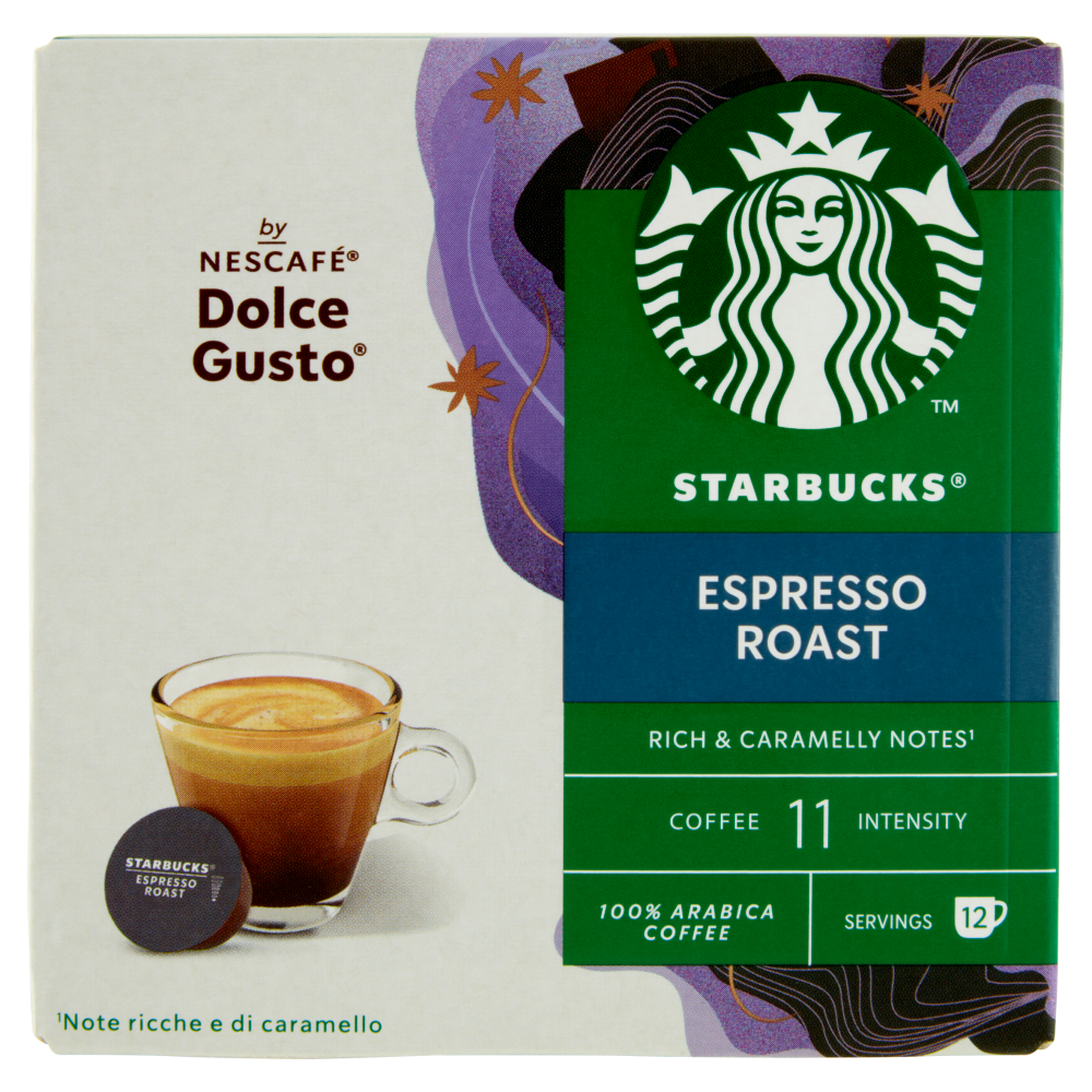 STARBUCKS Espresso Roast by Nescaf&eacute; Dolce Gusto Caff&egrave; 12 Capsule 66 g