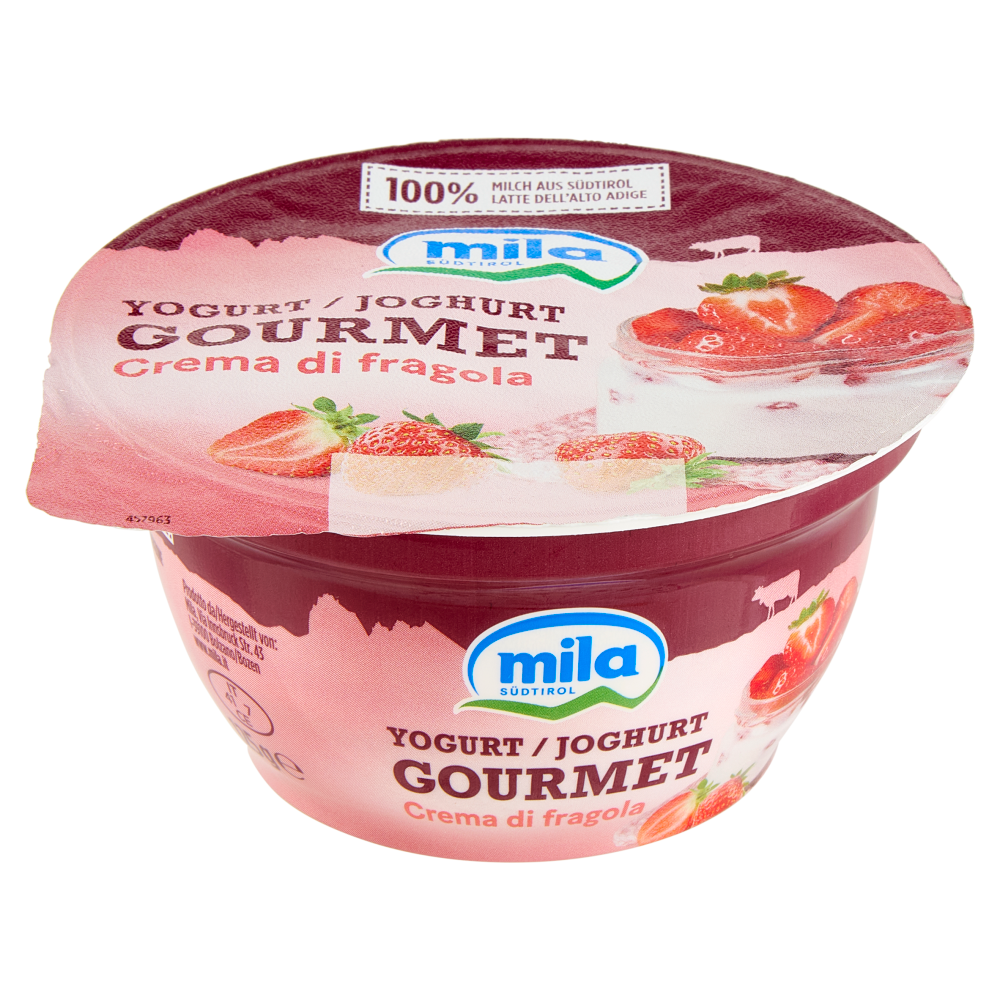 mila Yogurt Gourmet Crema di fragola 125 g
