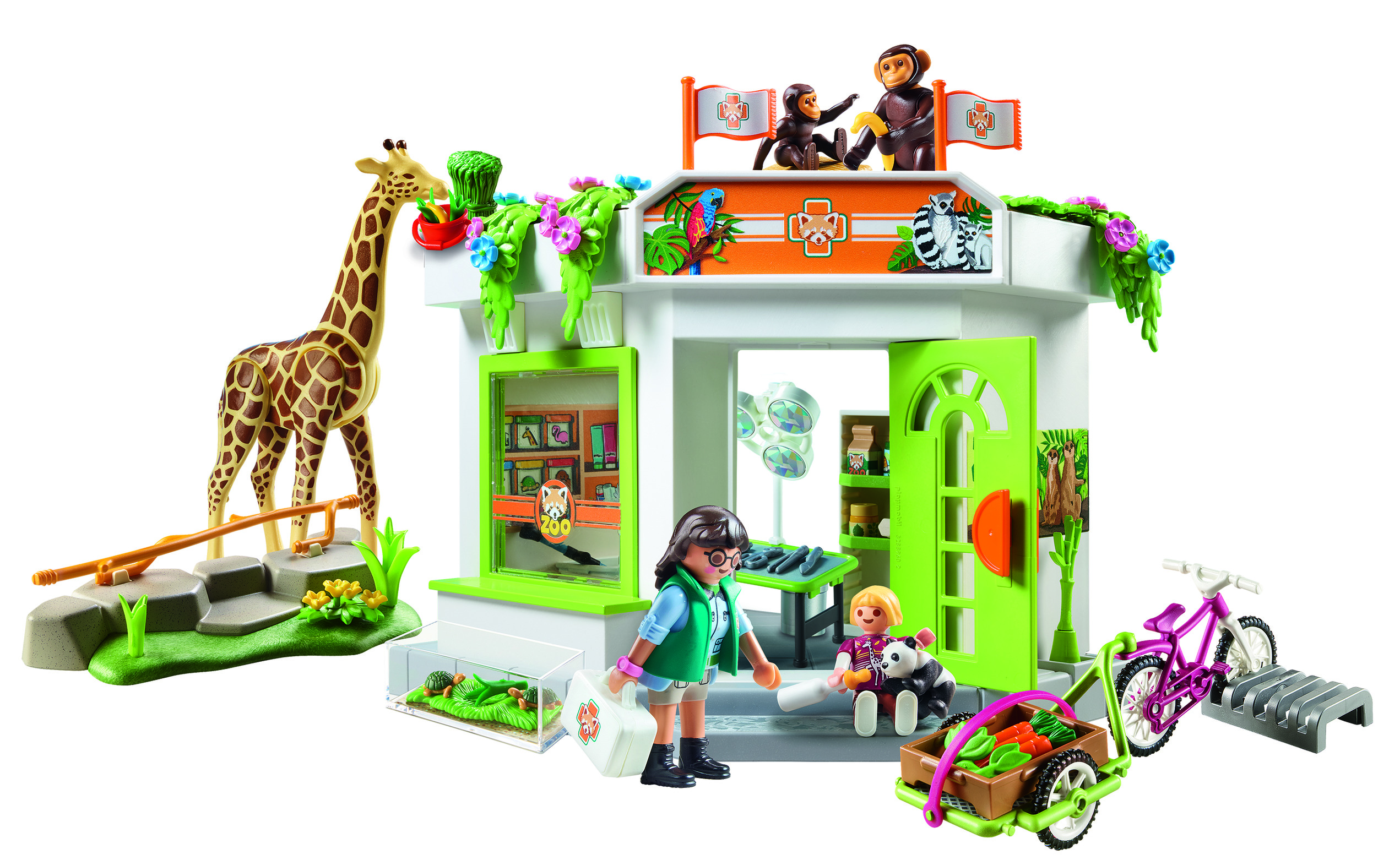 Playmobil FamilyFun Clinica Veterinaria dello Zoo