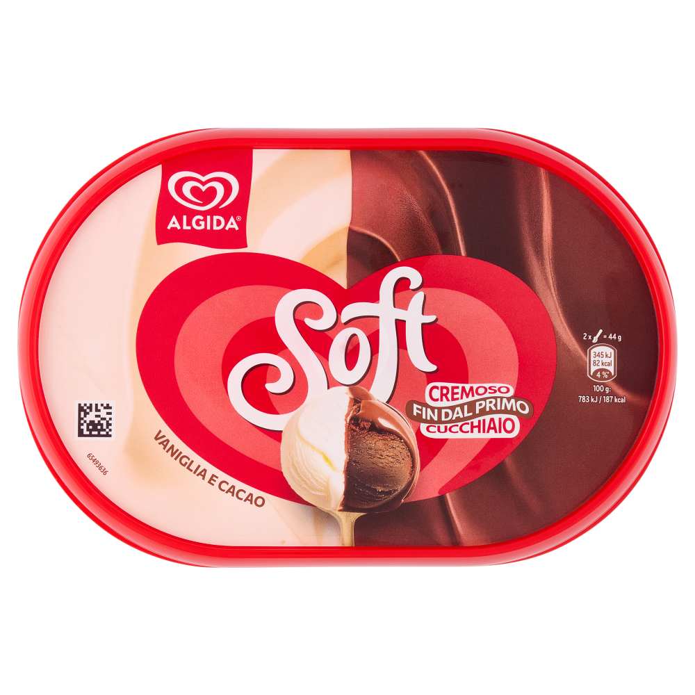 Algida Soft Vaniglia e Cacao 440 g