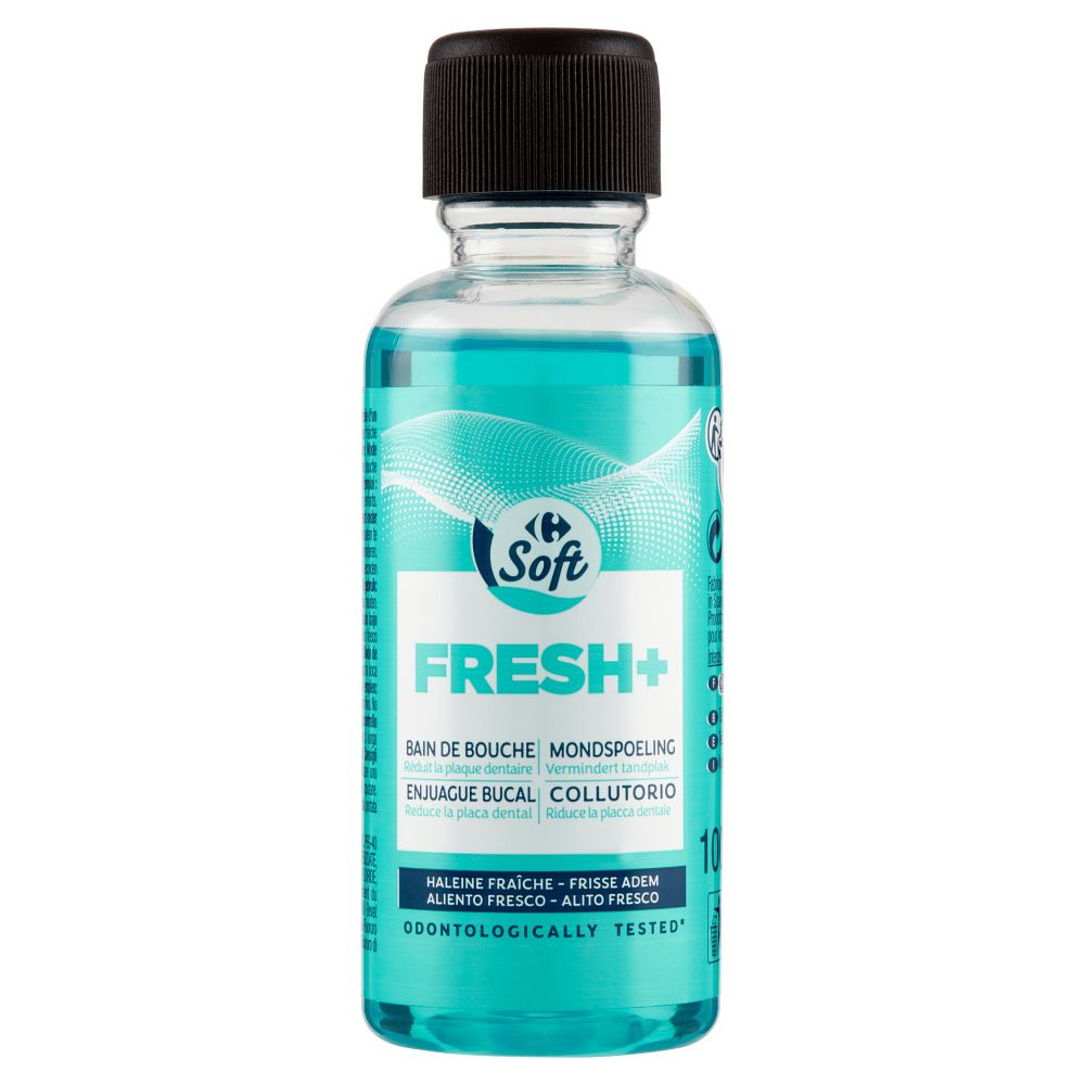 Carrefour Soft Fresh+ Collutorio 100 ml