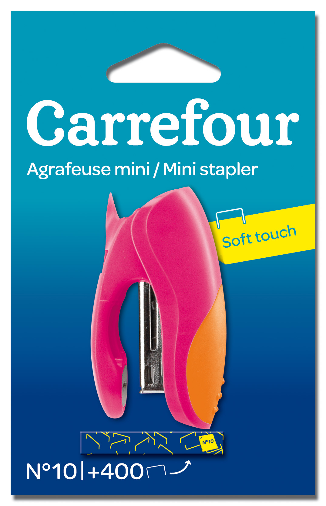 Carrefour 3390509999071 cucitrice Arancione, Rosa