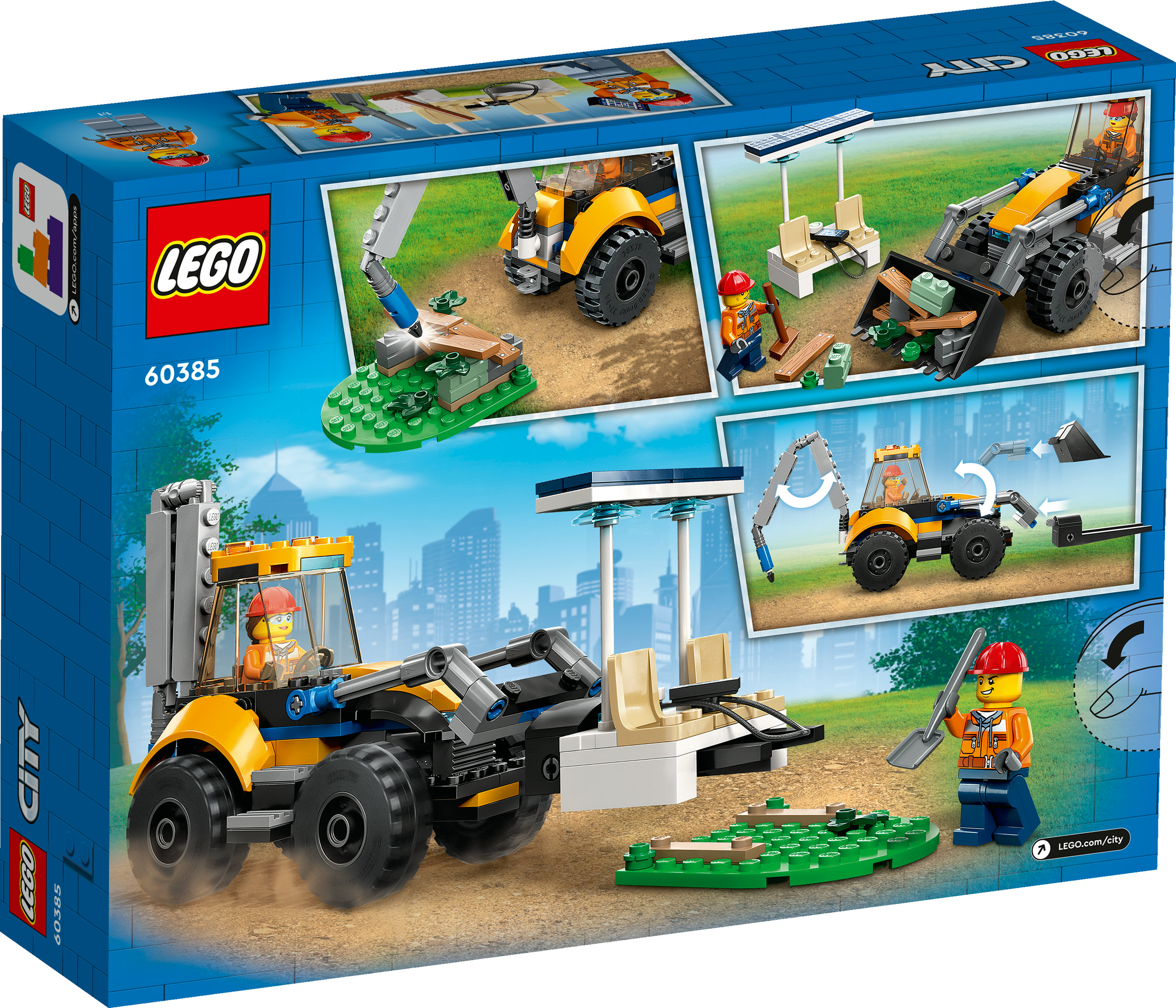 LEGO City Scavatrice per costruzioni