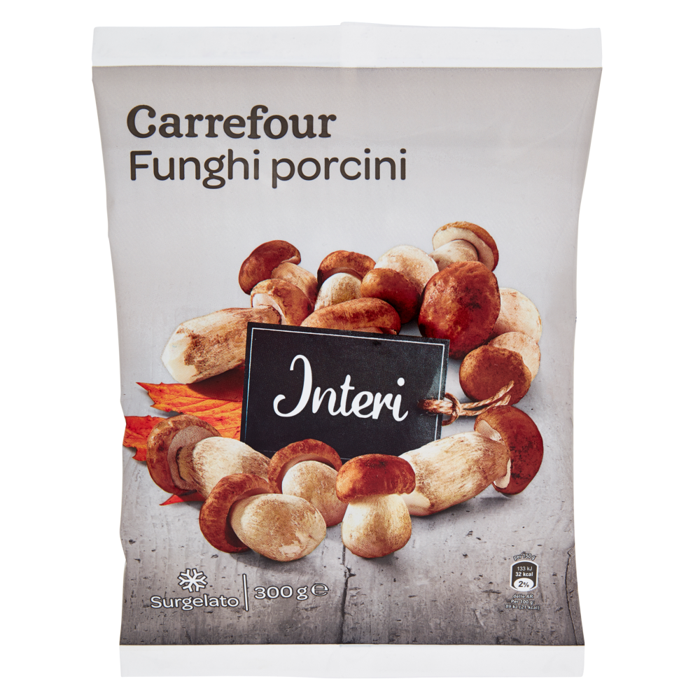Carrefour Funghi porcini Interi Surgelato 300 g
