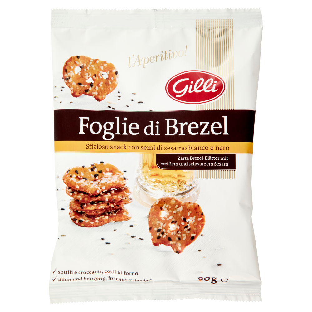 Gilli l'Aperitivo! Foglie di Brezel 80 g