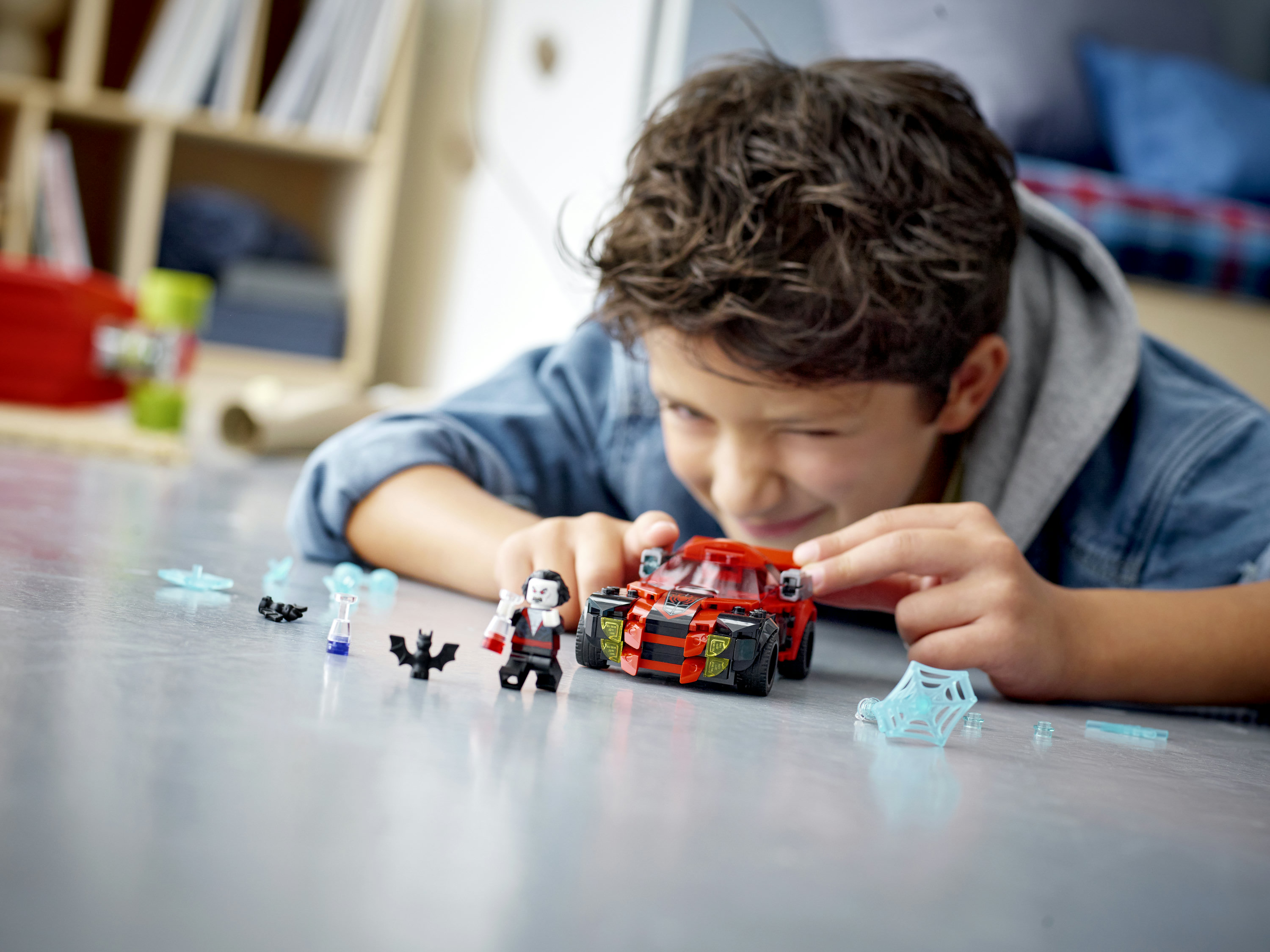 LEGO Marvel Super Heroes Miles Morales vs. Morbius