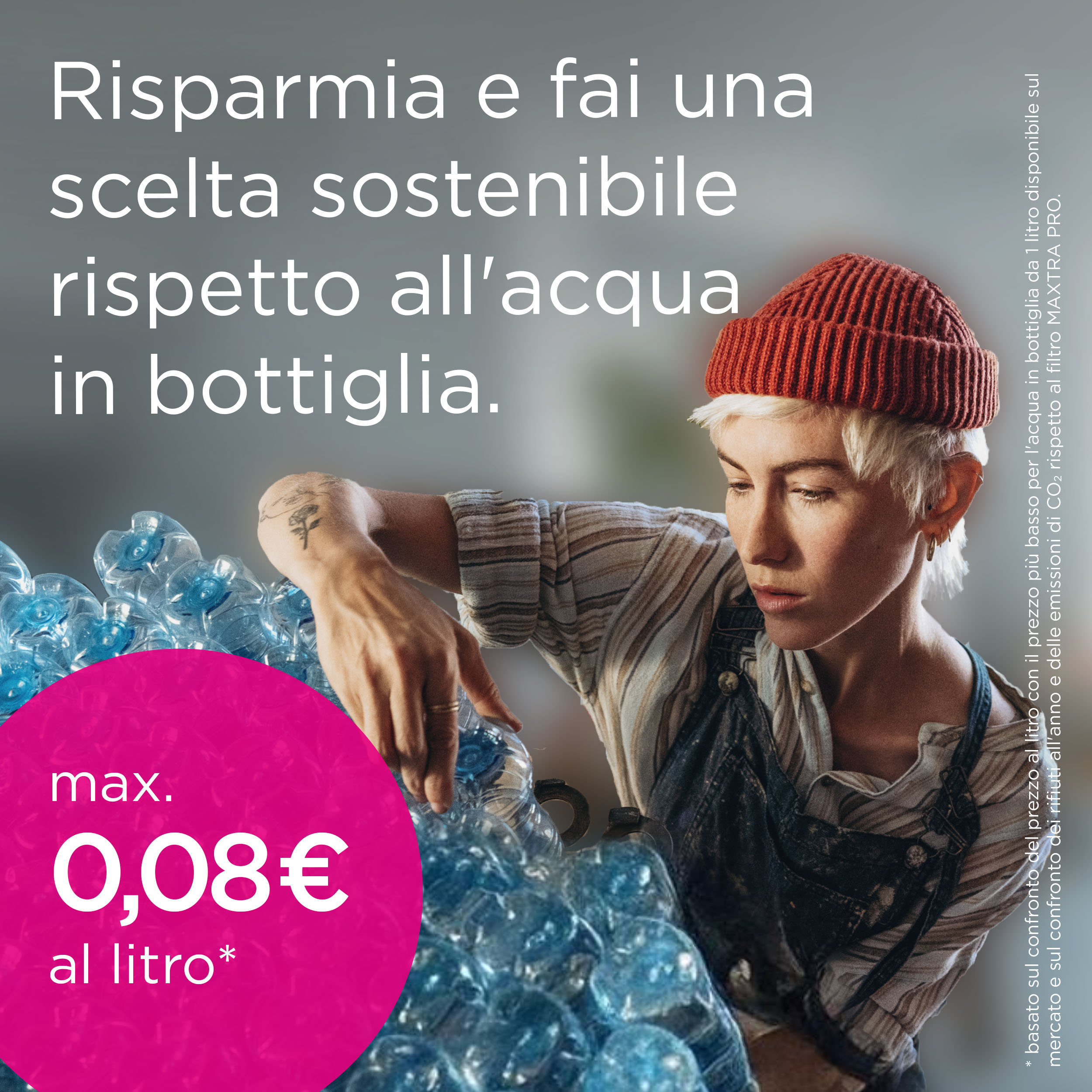 Brita Filtro acqua rubinetto MAXTRA PRO Pure Performance (ex All-in-1) confezione da 2 filtri - Riduce cloro, calcare, PFAS e metalli, filtro originale compatibile con caraffa acqua filtrante