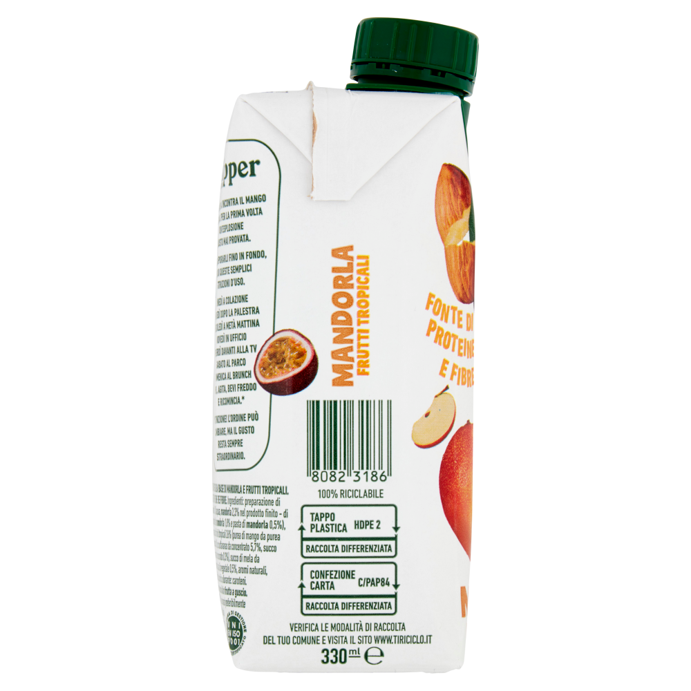 Zuegg Skipper Mandorla Frutti Tropicali 330 ml