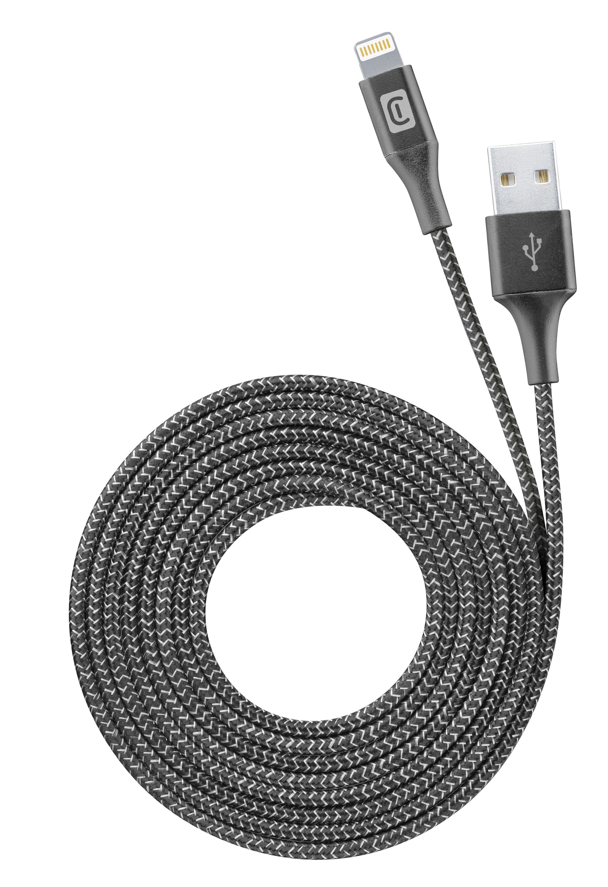 Cellularline Long Cable 250cm - USB to Lightning