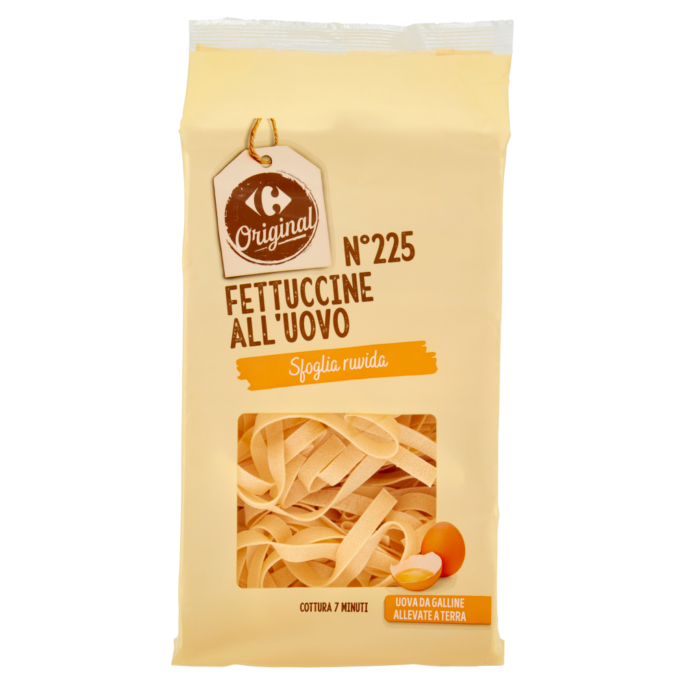 Carrefour Original N° 225 Fettuccine all'Uovo 250 g