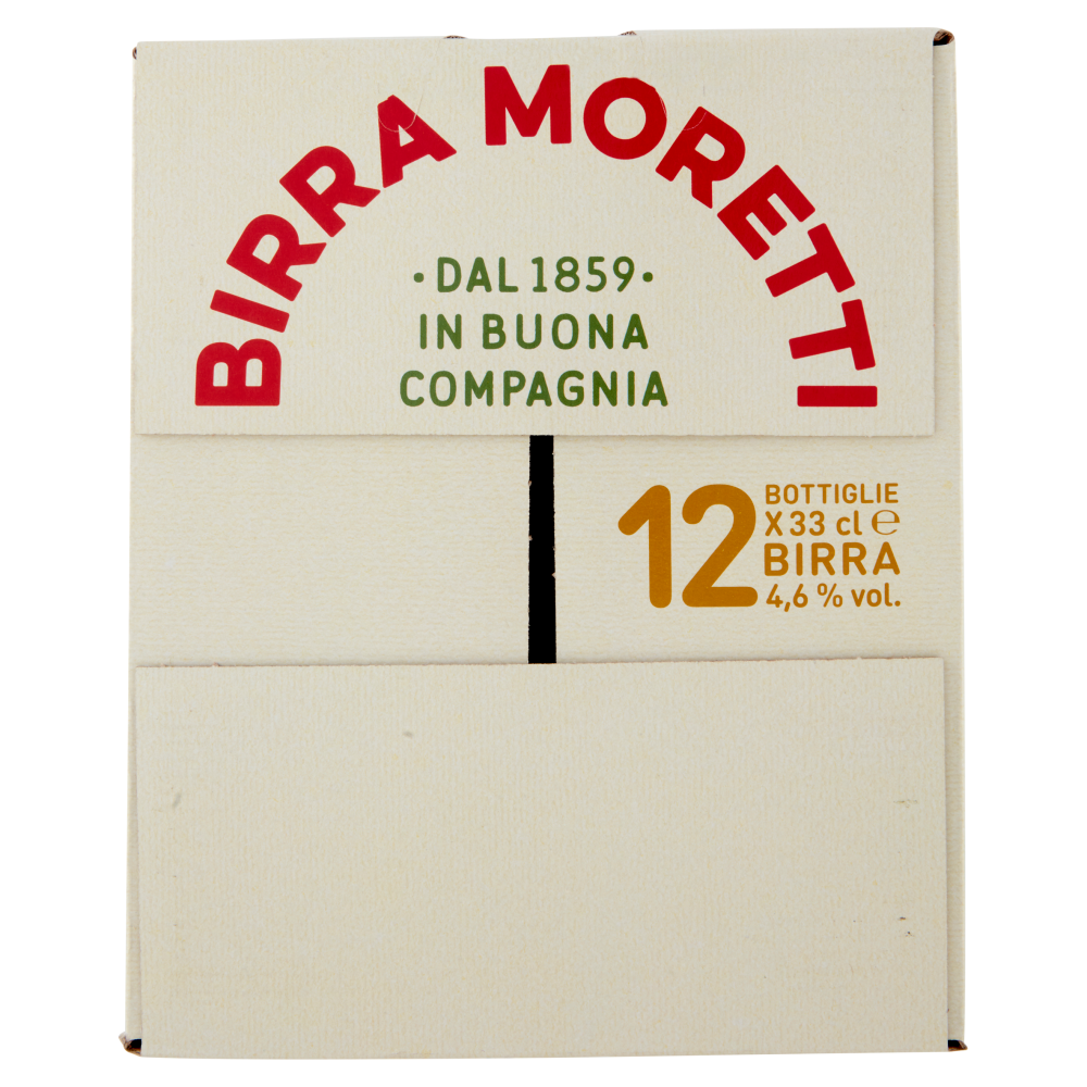 Birra Moretti Ricetta Originale 12 x 33 cl